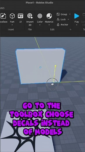 How to add a picture to a part on Roblox Studio