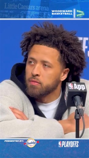 3.6K views · 30 reactions | Cade Cunningham talks about the return of playoff basketball to Detroit, and how the team can bounce back from a Game 3 loss. | Woodward Sports | Facebook