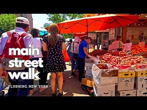 Main Street Walk in Flushing | NYC