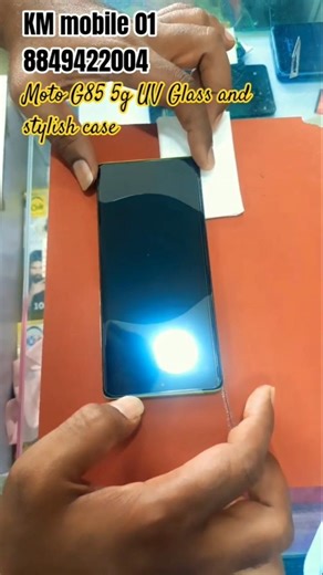 Motorola G85 5g curve glass apply 😱 #shorts #viralshorts #shortvideo #motorola #uv