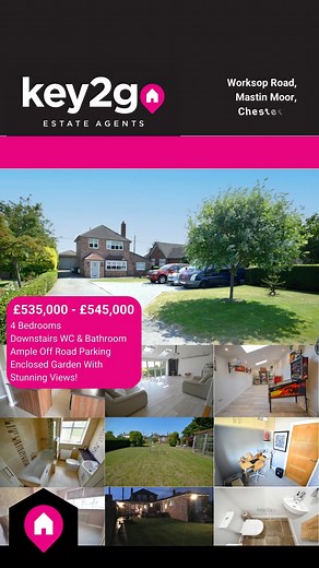 Call our sales team to book a viewing on this property!🏡 - https://www.key2go.co.uk/property/worksop-road-mastin-moor-chesterfield-s43/ | Key2go Estate & Letting Agents