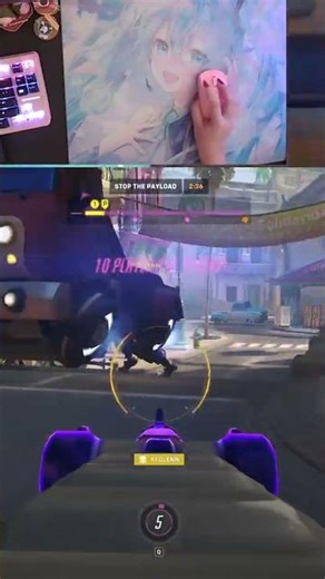 getting everyone's toes #overwatch2 #cod #ashe #funny #cute #girl