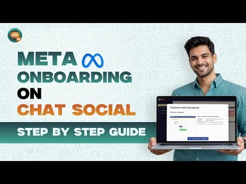 Meta Onboarding Step by Step guide with Chat Social | WhatsApp Business Setup