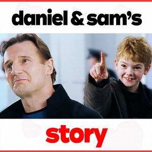 Watch Daniel and Sam (Liam Neeson and Thomas Brodie-Sangster) form a family in Love Actually's most adorable storyline! | RomComs