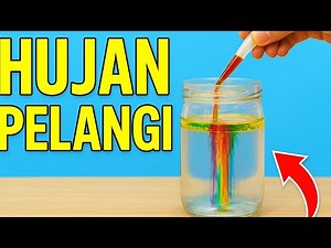 Praktikum HUJAN PELANGI | Eksperimen IPA Sederhana