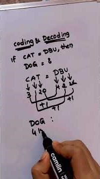 coding and decoding #reasoning #reasoningtricks #competitiveexams #education #likeandsubscribe#share