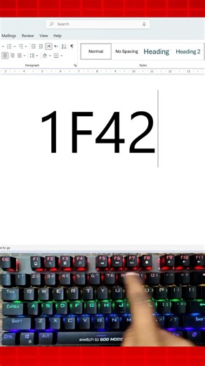 🐟Computer Keyboard Secret Trick!#computertricks #keyboardshortcut #msword #computertips #shorts🔥