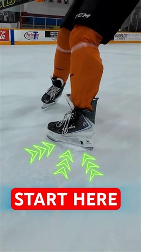 How To Hockey Stop (Start Here – Easy Drill)