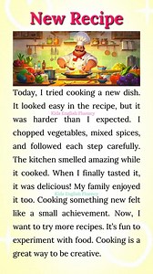 26K views · 896 reactions | New Recipe | English Reading & Listening Practice For Beginners | Learning English | Let's Learn English | English for Kids | English Tips #english #learnenglish #englishtips #englishforkids #englishforbeginners #learningEnglish #Englishlearning | Kids English Fluency | Facebook