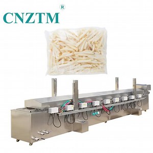 [Hot Item] Continuous Automatic Frozen French Fries Peeling to Packing Processing Frying Machine