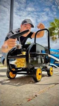 This is the most powerful pressure washer I've ever seen