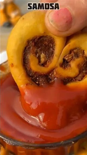 ek bar yah design wala samosa Banakar jarur khayen#loop