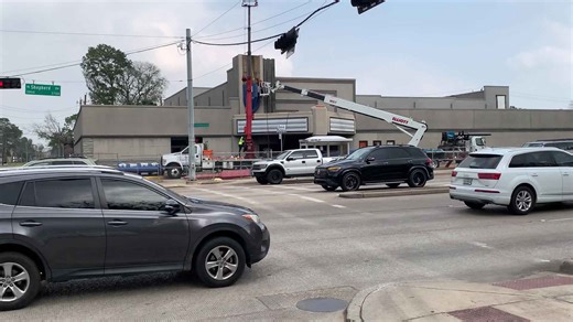 Deconstruction starts at the historic Garden Oaks Theater in Houston