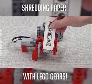 25K views · 79 reactions | You've all seen the shredding videos, but this one takes it to the next level!  Credit:: Brick Experiment Channel | WASD Gaming | Facebook