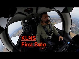 First Solo Landing at KLNS Lancaster | Cirrus SR20 G6