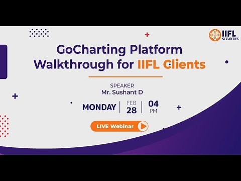 Go Charting Platform Walkthrough for IIFL Clients | Webinar | IIFL Securities