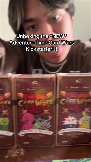 @Cryptozoic Thank you for Card Wars 2025 🙌👏. Your biggest fan since 2014😛😛😛😛😛😛give us Huntress Wizard vs Hunson Abadeer, Scarab vs Cosmic Owl, and Shermy vs Beth with a new purple space landscape 🙏 #adventuretime #cardwars #adventuretimecardwars #fionnaandcake #kickstarter