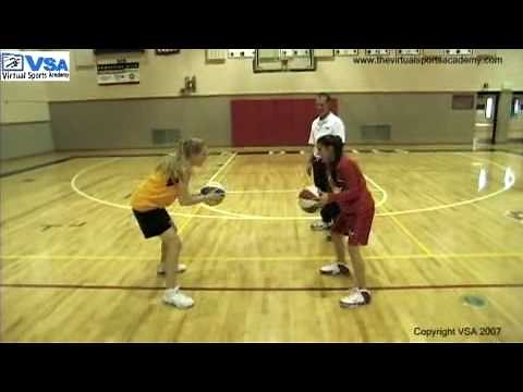 Basketball: Two-Person Basketball Passing Drills