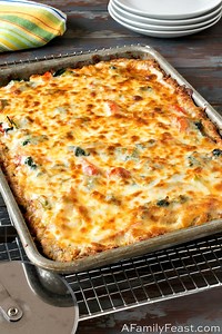 Keto Sheet Pan Pizza