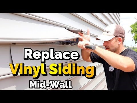 How To Replace A Piece Of Vinyl Siding Mid-Wall (Without A Siding Removal Tool!)