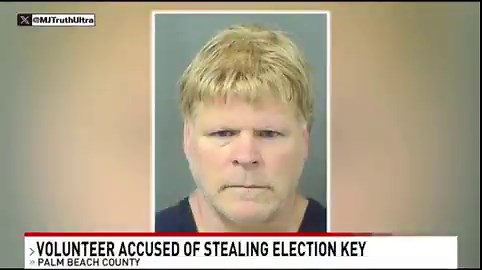 🚨 BUSTED: Elections Volunteer CAUGHT Stealing Encrypted Access Key Just DAYS Before Trump-Endorsed Candidate “Loses” Florida Seat by 800 Votes! This is the same District as Mar-A-Lago. No way in hell…A Palm Beach County elections volunteer was just arrested for stealing an encrypted access key and sensitive computer equipment from a voter registration terminal — 5 DAY BEFORE the special election for Florida House District 87.• The Trump-endorsed Republican Jon Maples lost by only ~800 votes to 
