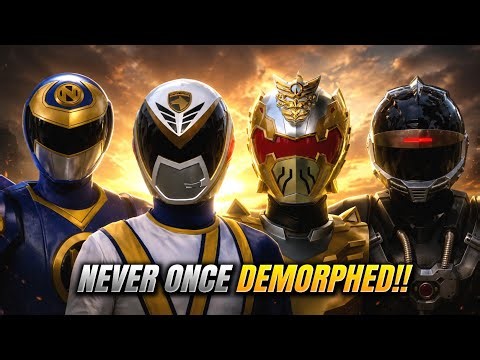 Why Don't These Power Rangers Have civilian Forms?