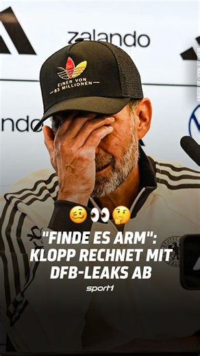 "Sad way to make a living!" #shorts #sport1 #dfbteam #dfb #klopp #leak