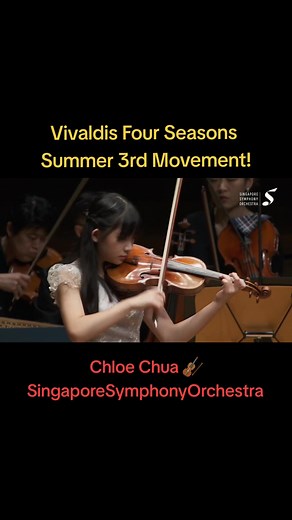 Vivaldis Four Seasons Summer 3rd Movement performed by Chloe Chua with Singapore Symphony Orchestra! 🎼 Tag a musician 🩷 👉🏻@classicalmusicartist . . . . . . #classicalmusicdaily #piano #pianodaily #pianocover #piano #pianoplayer #pianoforte #classical #scale #practice #practicemakesperfect #practicepracticepractice #practicemakesprogress #orchestralmusic #mozart #bach #chopin #beethoven #orchestra #orchestral #musicartist #musicaclassica #klassik #klassischemusik #musiqueclassique #musik #ope