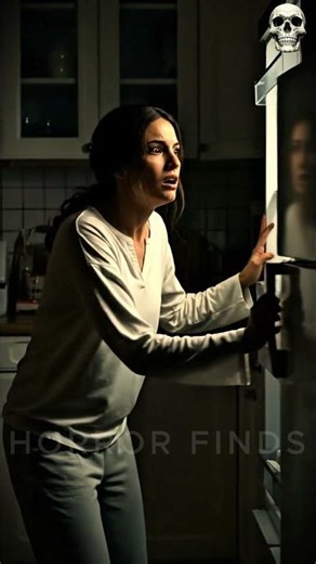 👻 She Walked Into the Kitchen… WHAT SHE FOUND IN THE FRIDGE WILL HAUNT YOU FOREVER! 😱🥶#HorrorFinds
