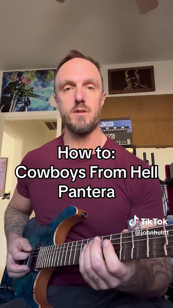 Learn Cowboys From Hell by Pantera on Guitar