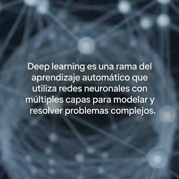 ¿Qué es deep learning?