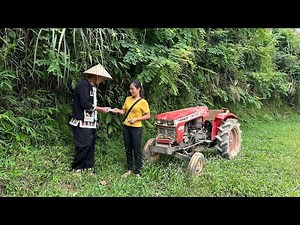 Genius girl bought her neighbor's old YANMAR YM1500 tractor that was badly damaged to restore it