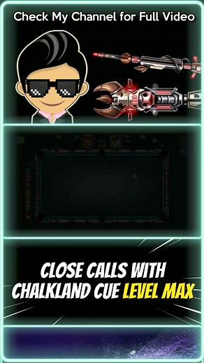 11K views · 170 reactions | Close Calls with Chalklands Cue Level Max - 8 ball pool - GamingWithK | Gaming with K | Facebook