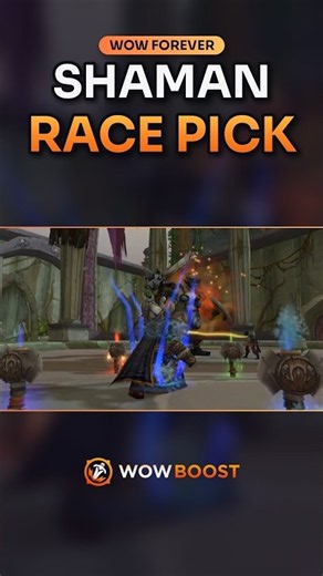 Best Shaman Race in WoW Forever (Racials Just Changed) #wowforever #worldofwarcraft
