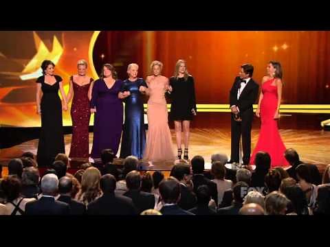 Melissa McCarthy wins an Emmy Award for Mike and Molly 2011