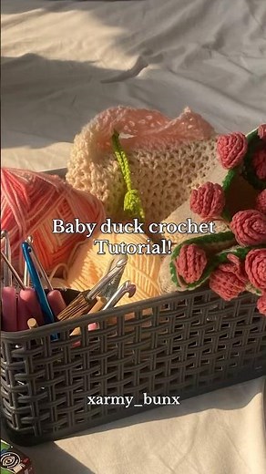 Crochet Baby Duck Tutorial 🧶🐥 | Super Easy & Cute