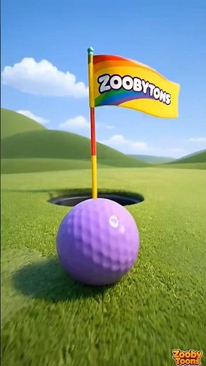 Fun Golf Play with Kids ⛳ | Fun Kids Game | Nursery Rhymes & Kids Songs 🎶