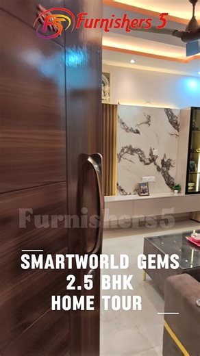 Interior Designer Gurgaon | F5 | Transforming spaces into dream homes! ✨ Here’s a complete home tour of Smartworld Gems & M3M Soulitude, showcasing modern interiors,... | Instagram