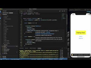React Native Tutorial 41 - Animated library - React Native