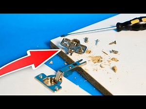 Few Know This Method! Amazing Tricks to Repair Broken Kitchen Hinges
