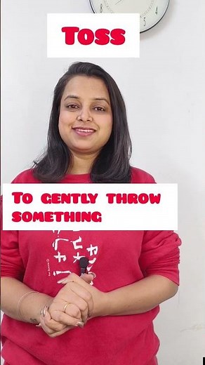 Throw and Toss-What's the difference?#englishvocabulary#englishforbeginners