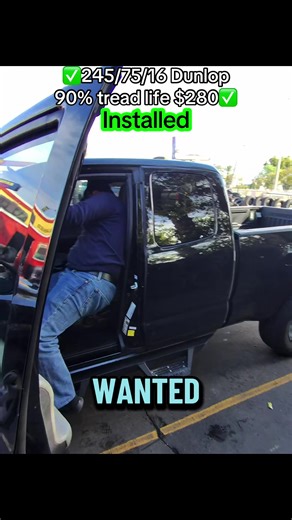 Affordable Used Tires for Sale – Dunlop 245/75/16