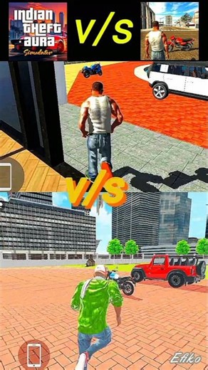 Indian Bike Driving 3D ☠️ vs 🤯 Indian Craft Auto 💀 #Gaming #3D