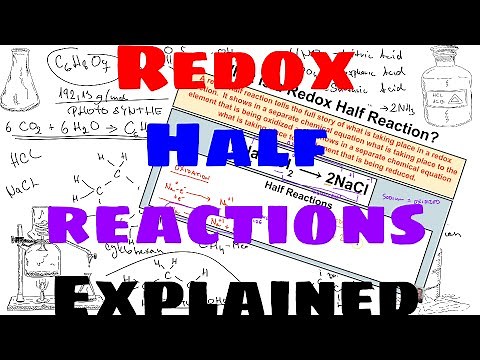Redox Half Reactions - Explained