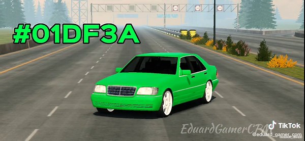 Colores de Autos en Car Parking: Parte 2