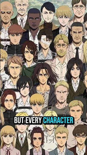 Aot Charaters Explained #viral