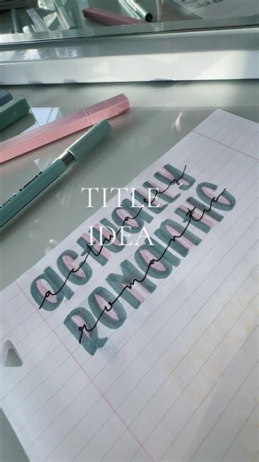 Handwriting Tutorial for Study Motivation