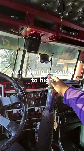 How to shift an 18 speed transmission!