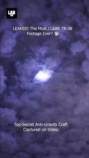 TR-3B Black Manta: Shocking Triangular UFO Finally Caught on Camera #shortsfeed #alien #uap