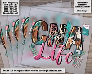 CNA Certified Nursing Assistant Design, Nurse Life Art, Heat Transfer Ready, CNA Elements, Nurse Clip Download, Ready-to-press DTF - Etsy